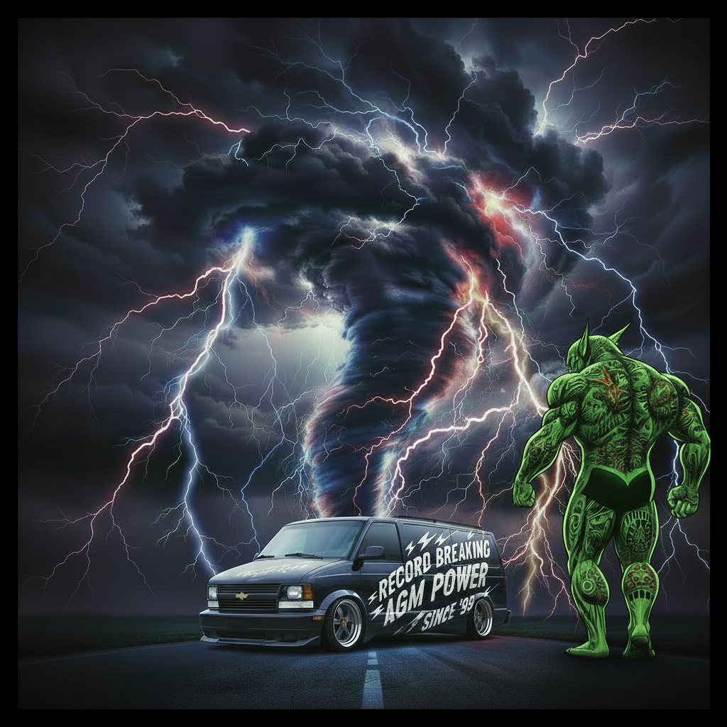 Record Breaking AGM Power Since '99 - Van Slightly Larger